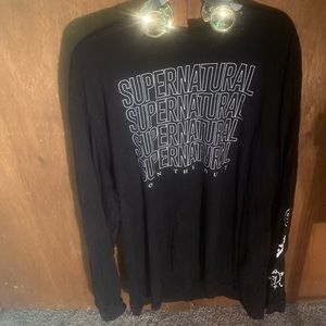 Supernatural long sleeve t shirt size 2xl